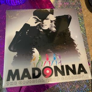 MADONNA 2009 12 MONTH CALENDER SEALED ULTRA MINT !!